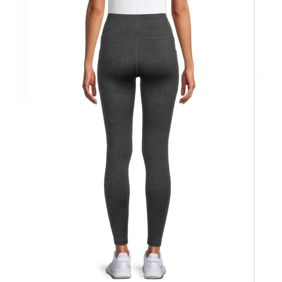 2pk Avia Women's High Waisted Side Pockets Ankle Leggings Size L - Picture 2 of 14